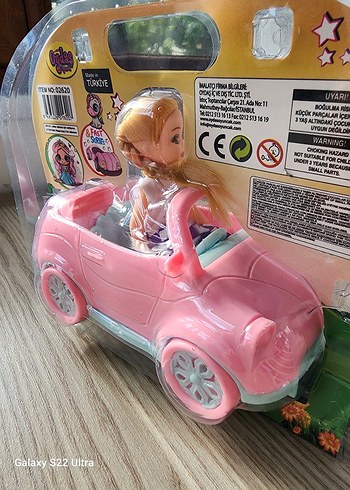 Pembe Oyuncak Arabalı Bebek - Görsel 4