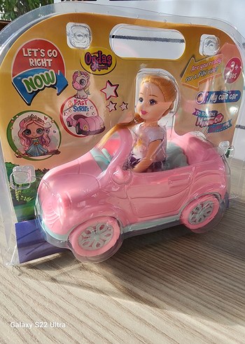 Pembe Oyuncak Arabalı Bebek - Görsel 5