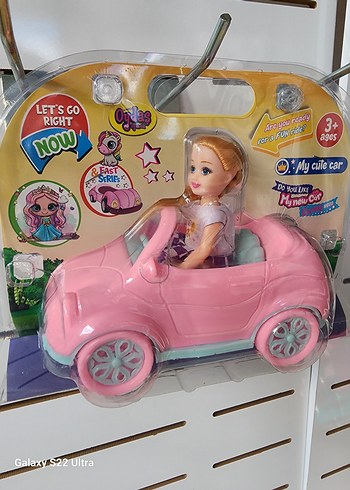 Pembe Oyuncak Arabalı Bebek - Görsel 6