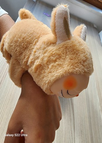 Labubu Figur kola takmali peluş oyuncak - Görsel 4