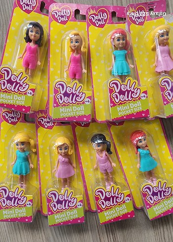 Renkli Mini Bebek Dolly doll - Görsel 2