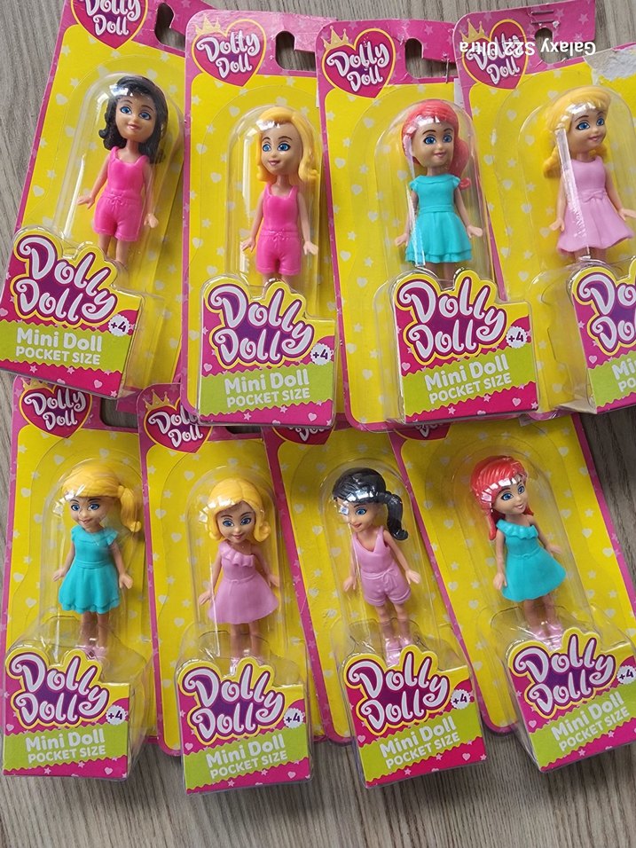 Renkli Mini Bebek Dolly doll - Görsel 2