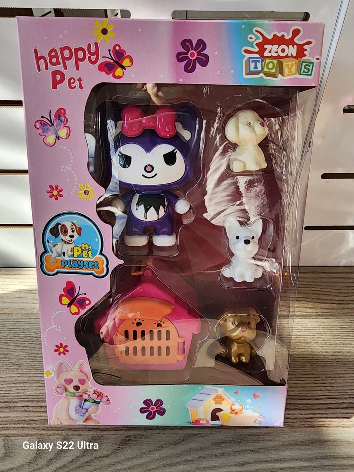 Renkli Happy Pet Oyuncak Seti - Görsel 2