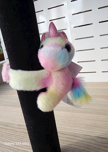 Renkli Peluş Kola takmalı Oyuncak figür - Görsel 4