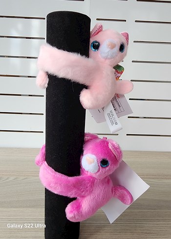 Renkli Peluş Kola takmalı Oyuncak figür - Görsel 2