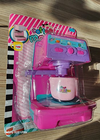 Renkli Oyuncak Kahve Makinesi - Görsel 4