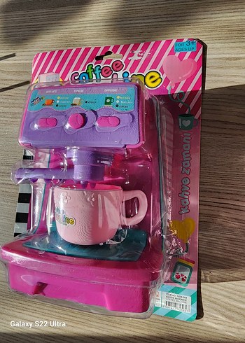 Renkli Oyuncak Kahve Makinesi - Görsel 3