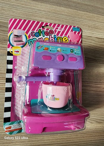 Renkli Oyuncak Kahve Makinesi - Görsel 2