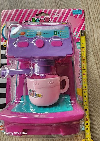 Renkli Oyuncak Kahve Makinesi - Görsel 9