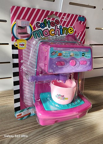 Renkli Oyuncak Kahve Makinesi - Görsel 8