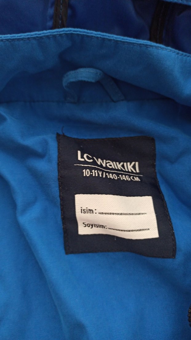 Kapisonlu Mavi Erkek Çocuk Mont - Görsel 2