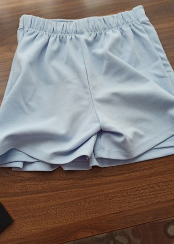 Mavi Pilili Şort Etek - Görsel 2