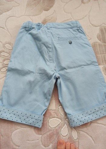 Düğmeli Açık Mavi Erkek Denim Şort - Görsel 2