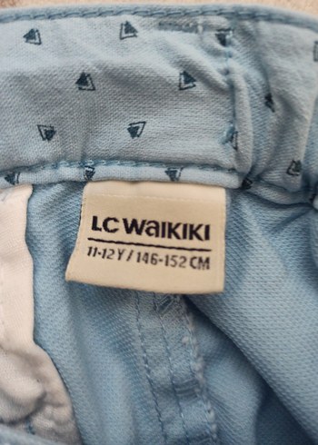 Düğmeli Açık Mavi Erkek Denim Şort - Görsel 3