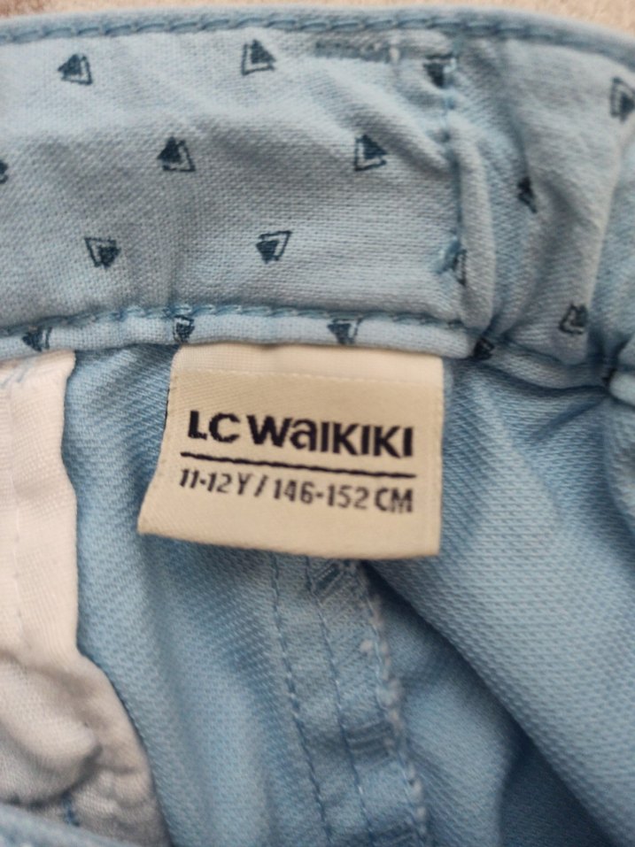 Düğmeli Açık Mavi Erkek Denim Şort - Görsel 3