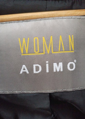 Düğmeli Siyah Kısa Kaban - Görsel 3