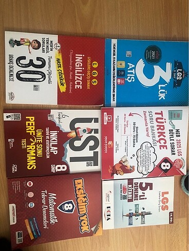 8. sınıf test kitapları - Görsel 2