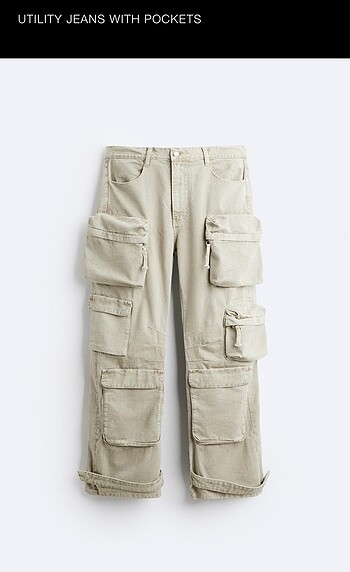 Zara Utilty Kargo pantolon
