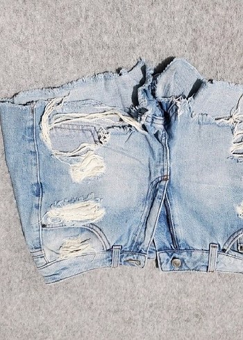 Mini Denim Şort