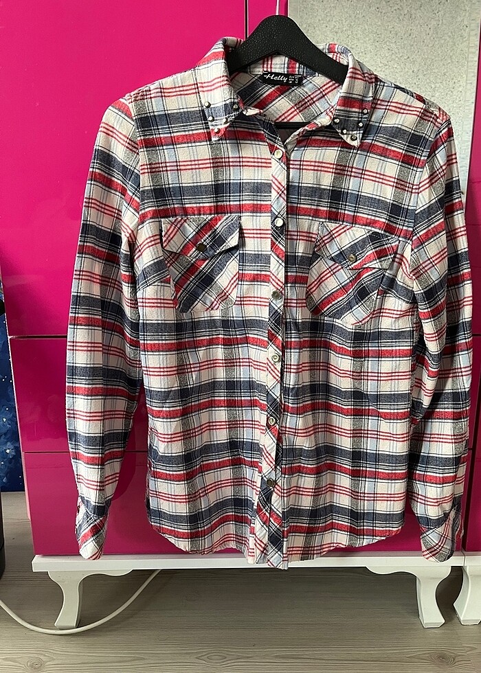 Oduncu gömleği kadın - Görsel 2