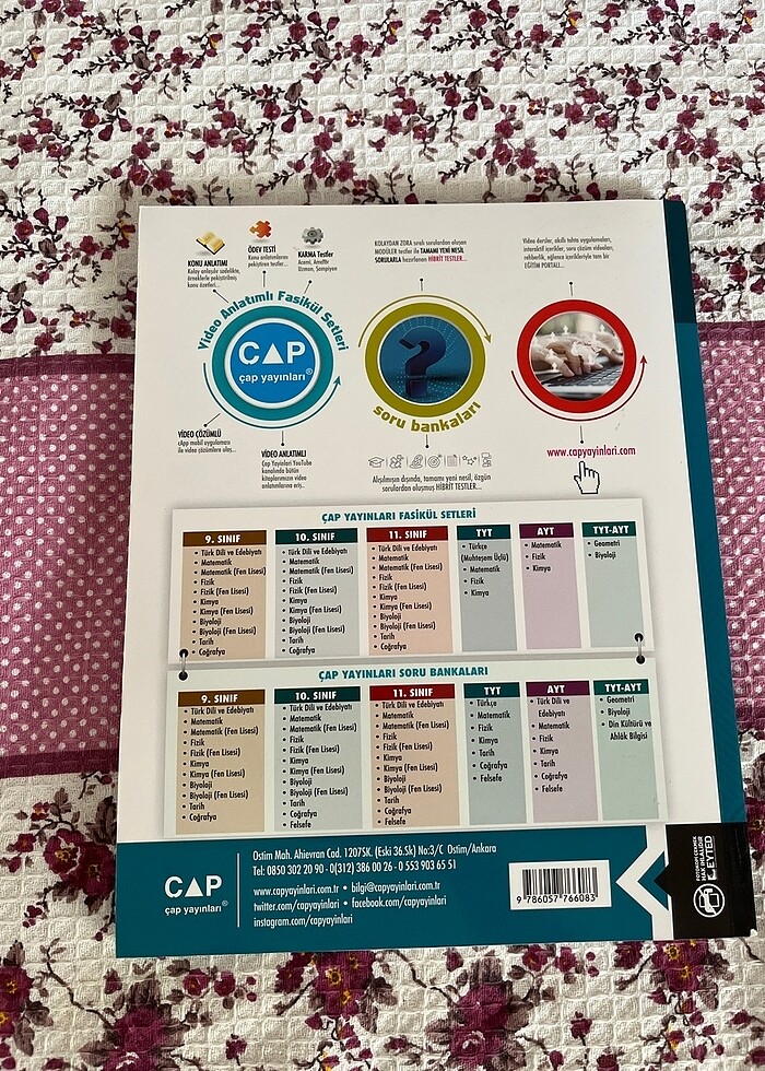 TYT coğrafya soru bankası ÇAP Yayınları - Görsel 2