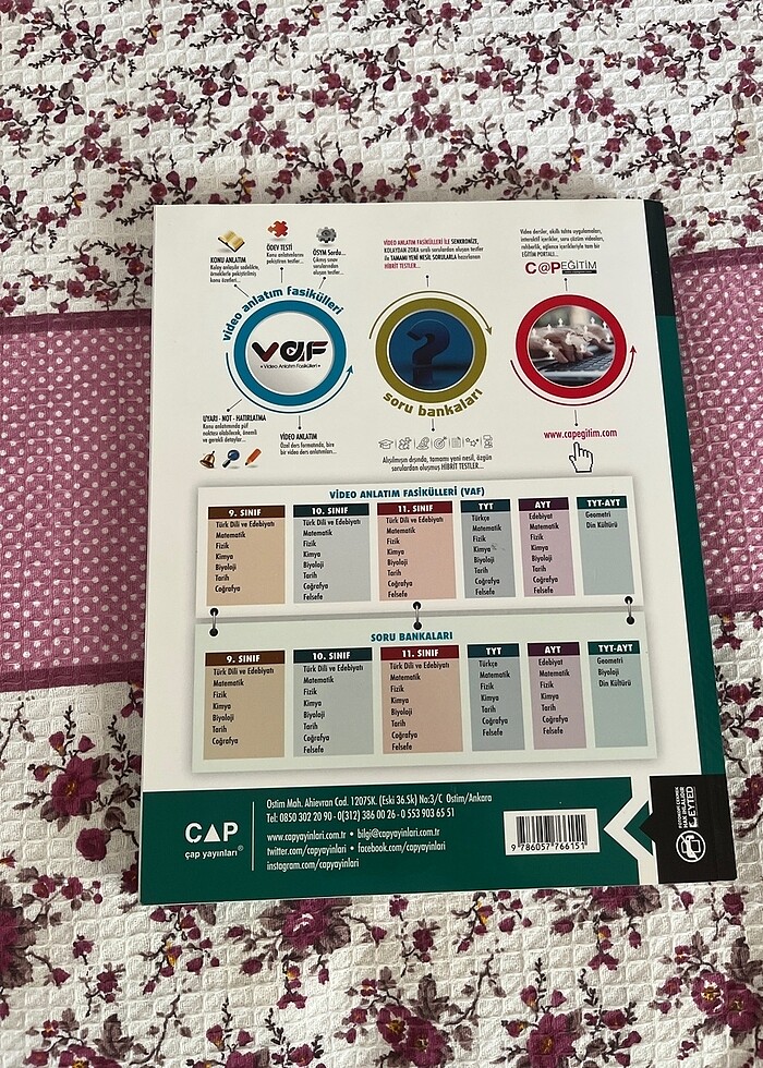TYT AYT Geometri Soru Bankası ÇAP Yayınları - Görsel 2