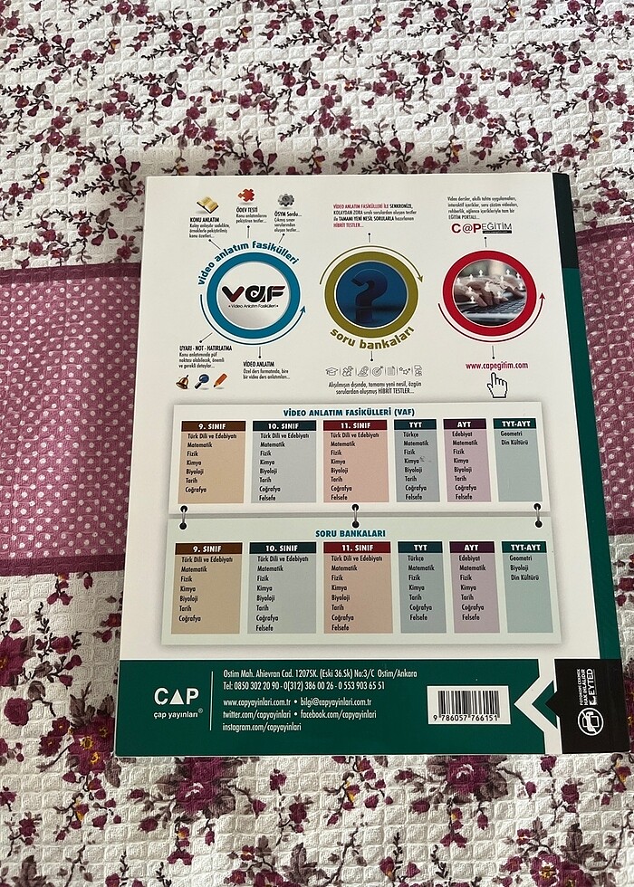 TYT AYT Geometri Soru Bankası ÇAP Yayınları - Görsel 3