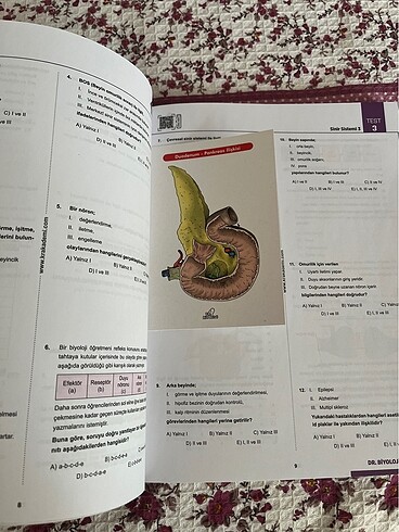 Beden AYT Dr. Biyoloji Soru Bankası Barış Hoca KR Akademi
