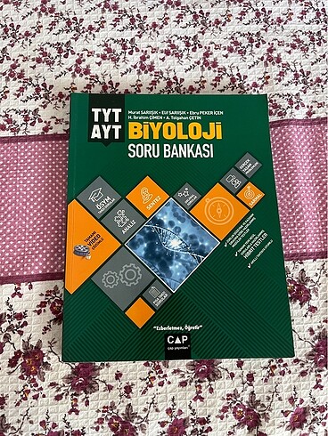 TYT AYT Biyoloji Soru Bankası ÇAP Yayınları