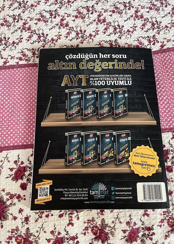 Ayt Biyoloji Soru Bankası 3 Hamlede Mat - Görsel 2