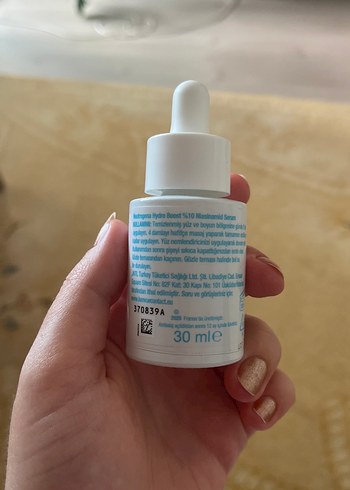 Neutrogena Hydro Boost %10 Niasinamid Serum 30ml - Görsel 6