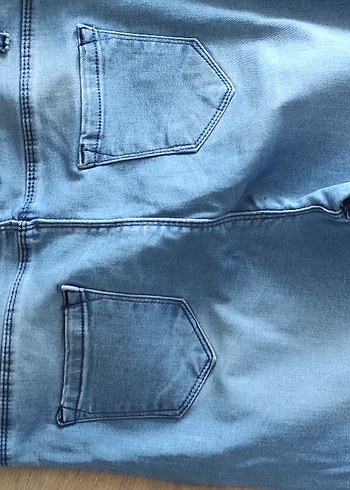 Nakışlı ve Boncuklu Bohem Kadın Kot Pantolon - Görsel 6