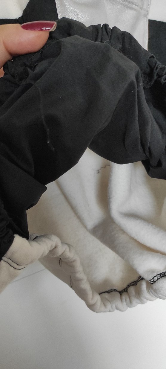 Gri Siyah Parlak Detaylı Salaş Sweatshirt - Görsel 5