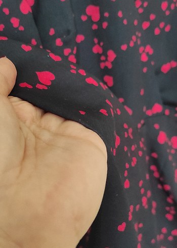 Bordo Bağlama Desenli Midi Kadın Elbise - Görsel 4