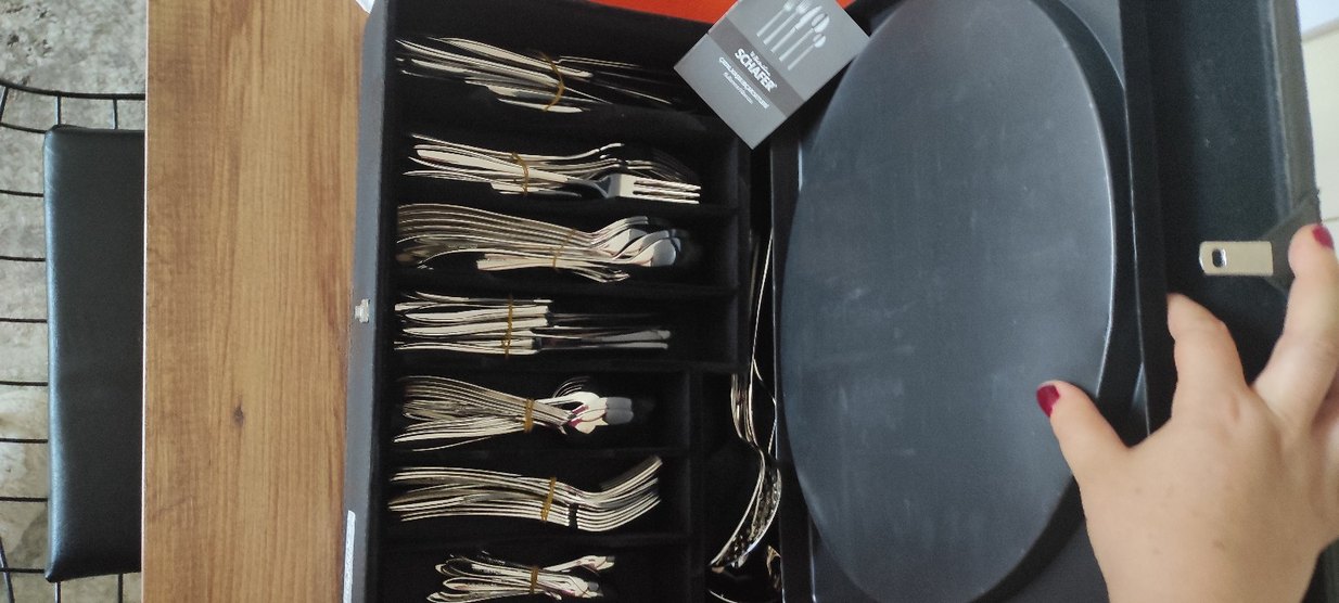 Schafer Kadife Kutuda Çatal, Kaşık ve Bıçak Seti - Görsel 4