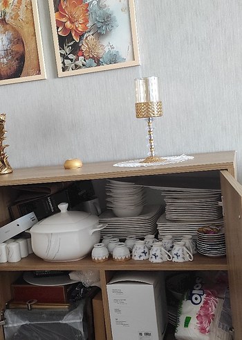 Schafer beyaz desenli yemek takımı seti - Görsel 7