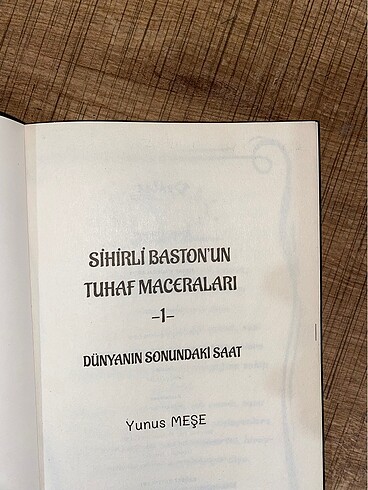 Dunyanin sonundaki saat okuma kitabi