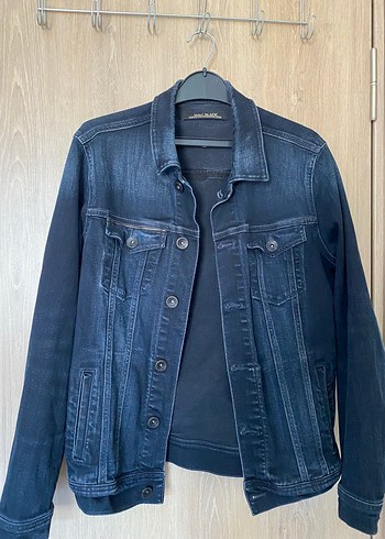 Lacivert Kadın Denim Ceket