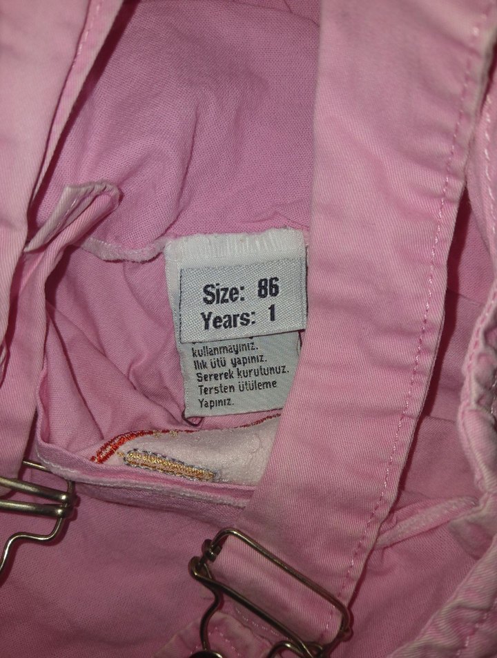 kız çocuk tulum - Görsel 3