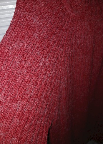 Kadın kiremitı Örgü Yün Kazak - Görsel 2