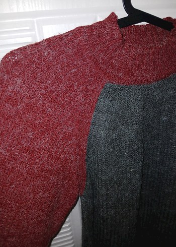 Kadın Yün Kazak - Görsel 2