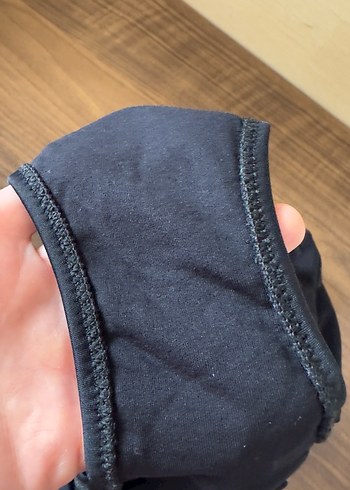 Siyah Strappy Kadın Mayo - Görsel 4