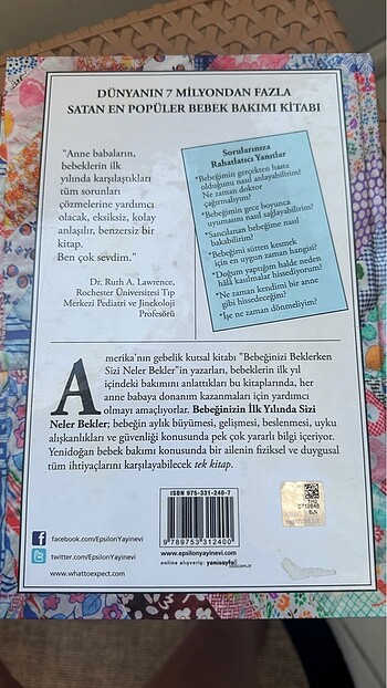  Beden Bebeğinizin ilk yıllarında sizi ne bekler kitabı