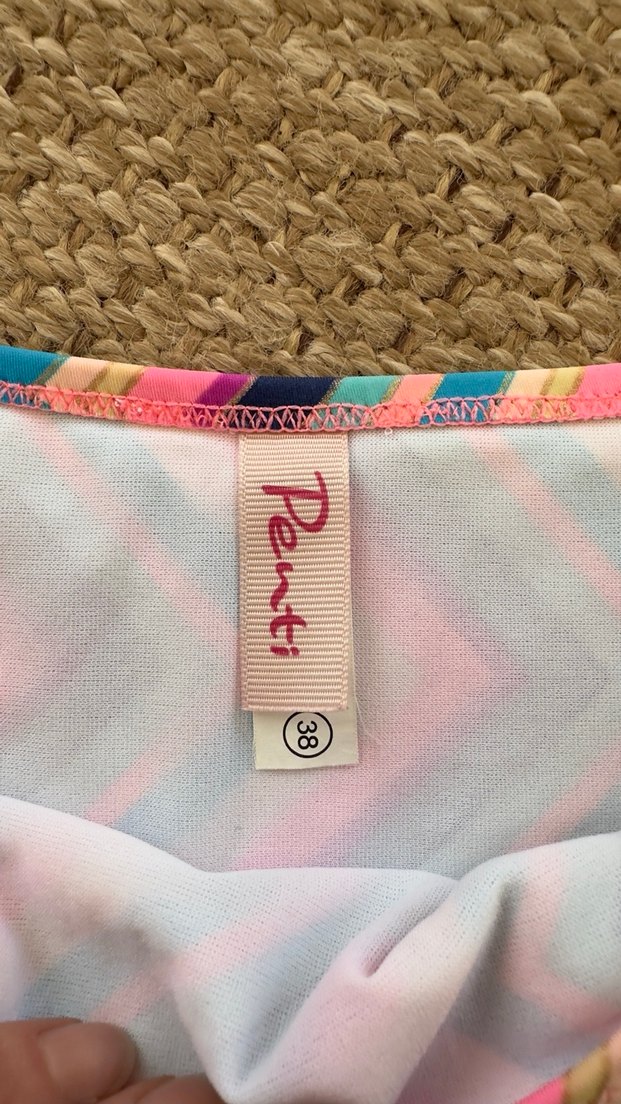 Renkli Bağlamalı Bohem Bikini Altı - Görsel 5