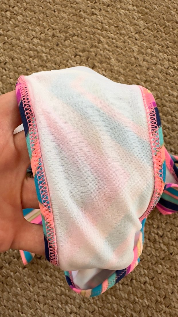 Renkli Bağlamalı Bohem Bikini Altı - Görsel 4