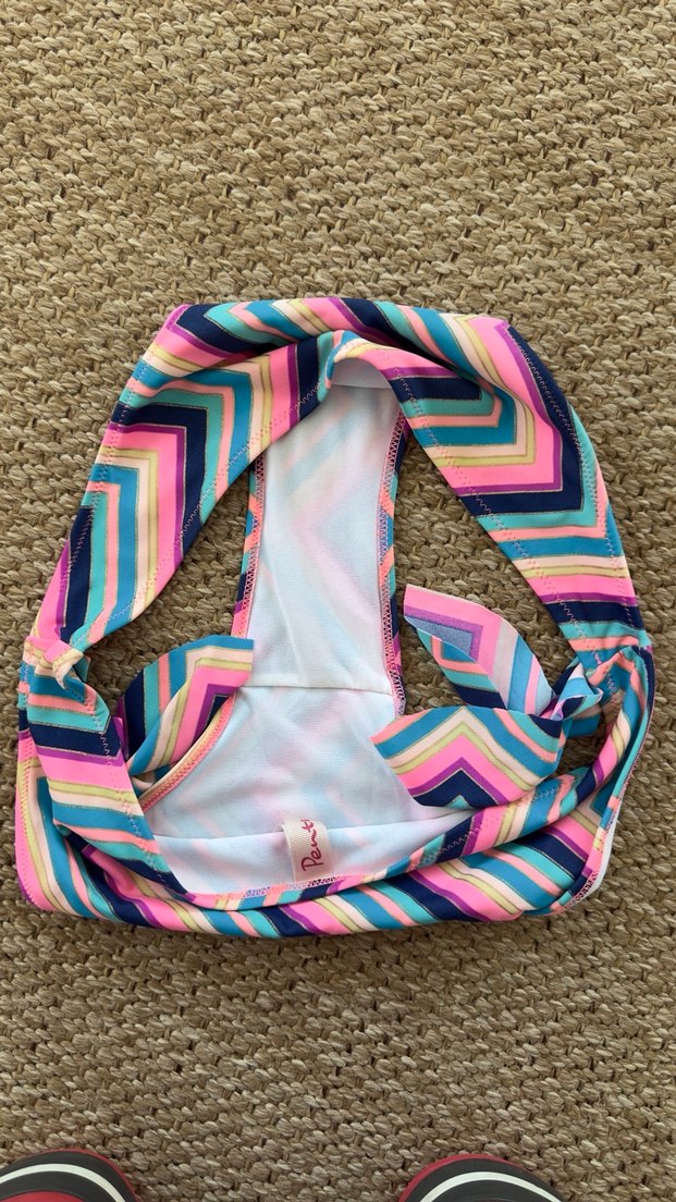 Renkli Bağlamalı Bohem Bikini Altı - Görsel 3