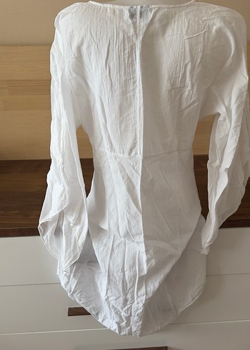 Boncuk Detaylı Bohem plaj Tuniği - Görsel 4