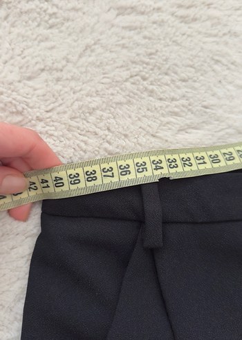 Zara Siyah Kadın Mini Bermuda Şort - Görsel 5