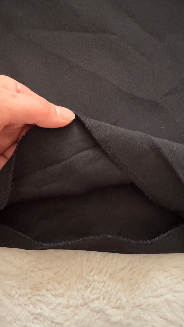 Zara Siyah Kadın Mini Bermuda Şort - Görsel 4