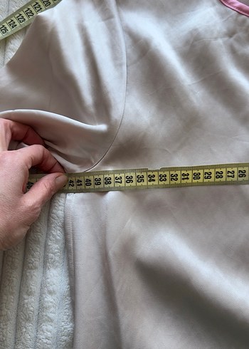 Beyaz Askılı Uzun Salaş Elbise - Görsel 9